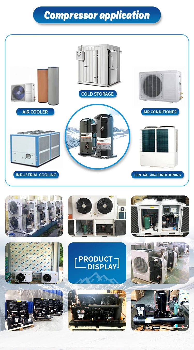 air condition refrigerator copeland compressor ZB15KQE for condensing unit