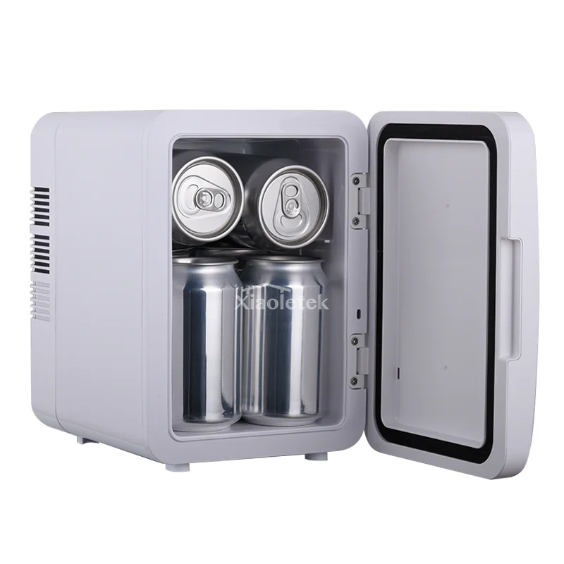 Latest Design Portable 4L Mini Fridge Cold Heat Adjust Low Noise Compact Mini Fridge For Home Car Use