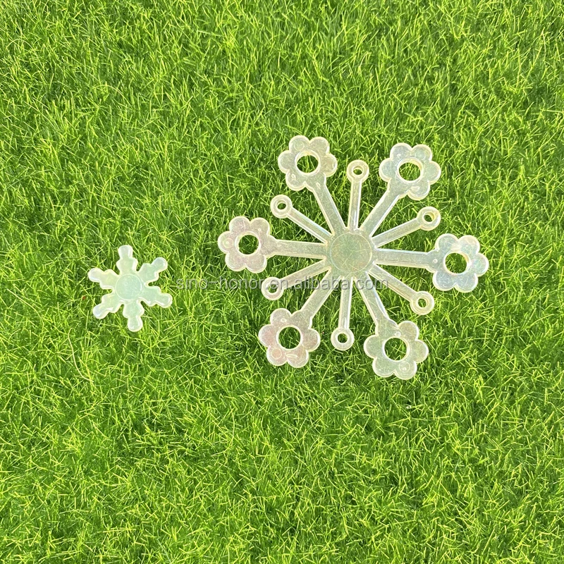 Christmas snowflake with gold glitter