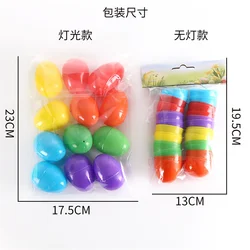 Factory direct supply new light Easter eggs  party decoration children LED Easter egg DIY  jumbo Easter eggs