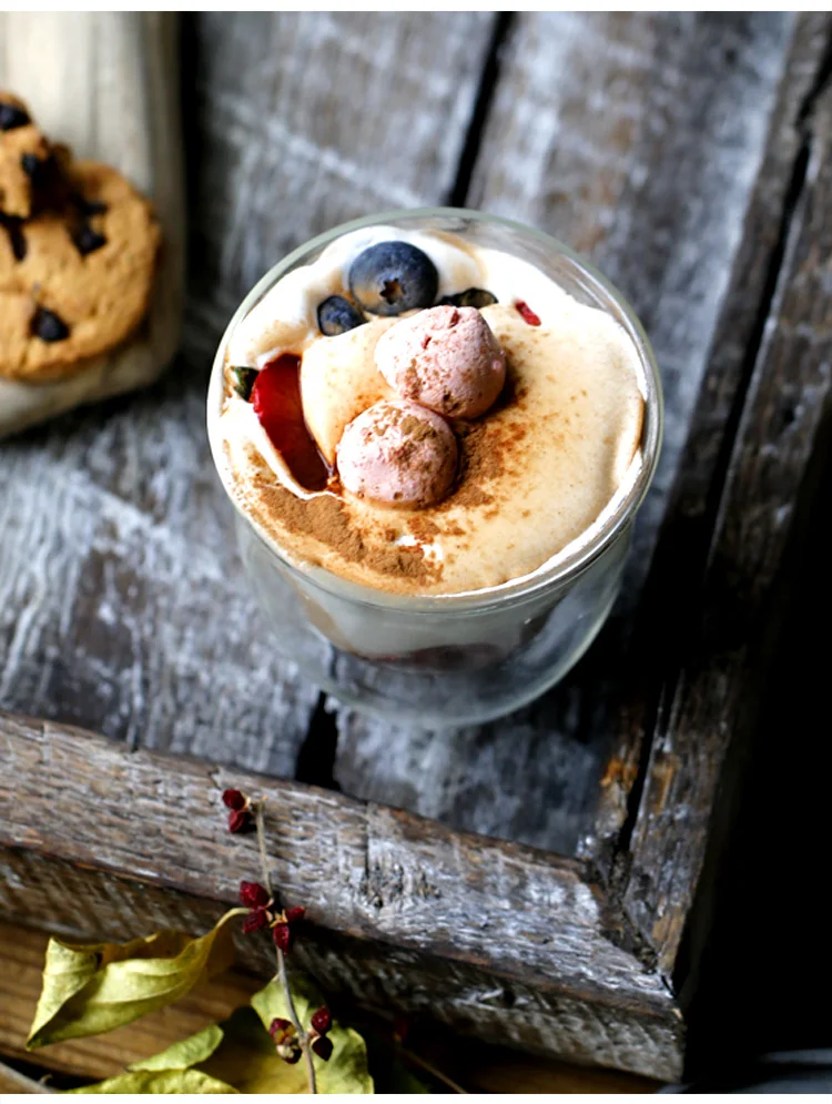 High Quality Double Wall Glass Coffee Cup 200ml 300ml Clear Glass Cups