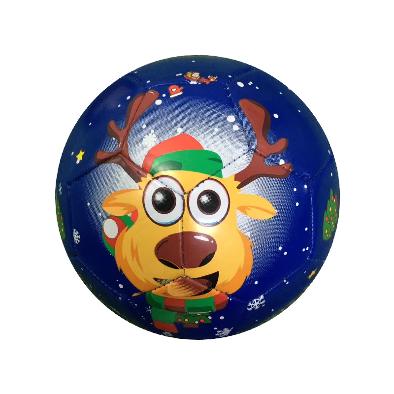 Customized Animal image pvc size # 2 soccer ball  play game Kids mini football
