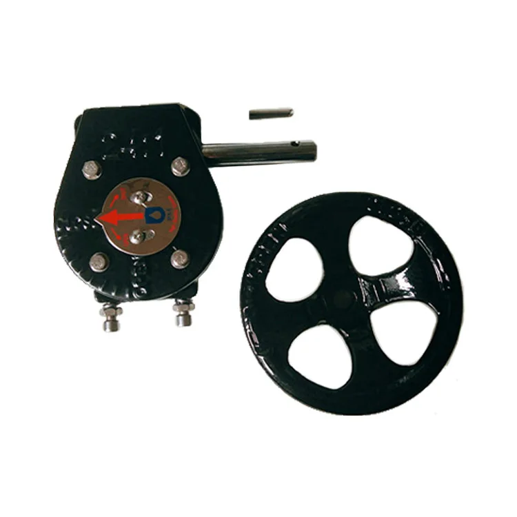 
Low price Hot sell cast iron Butterfly valve worm gear box 