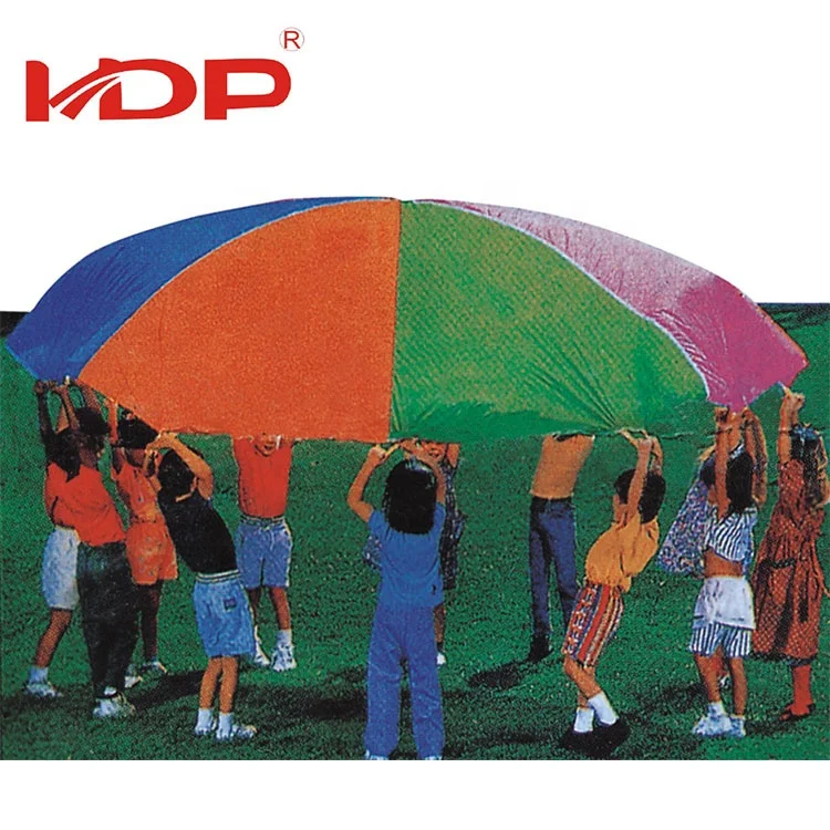 
Customised parachute rainbow play parachute for kids 