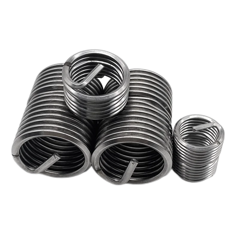M6 M10 Stainless Steel Screw Locking Thread Repair Inserts