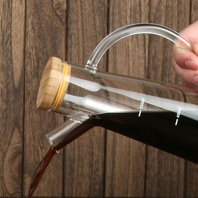 Glass Olive Oil Bottle Vinegar Saude Bottle for Oiler cruet condiment packing