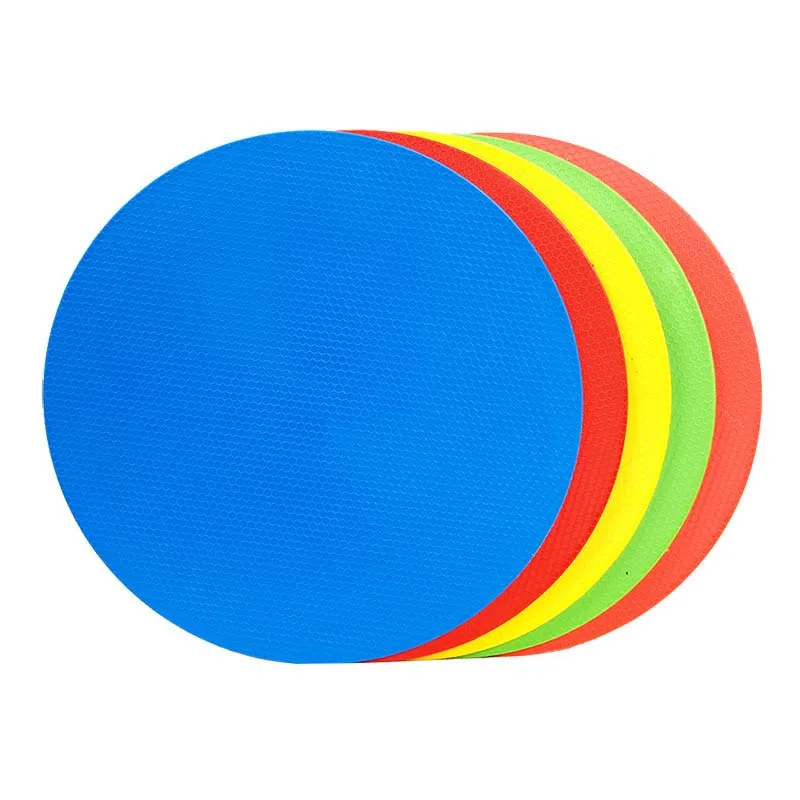 Wholesale Flat Disc Cones Non Slip Rubber Flat Cones Agility Dots Sports Dots Agility Markers for Agility Training