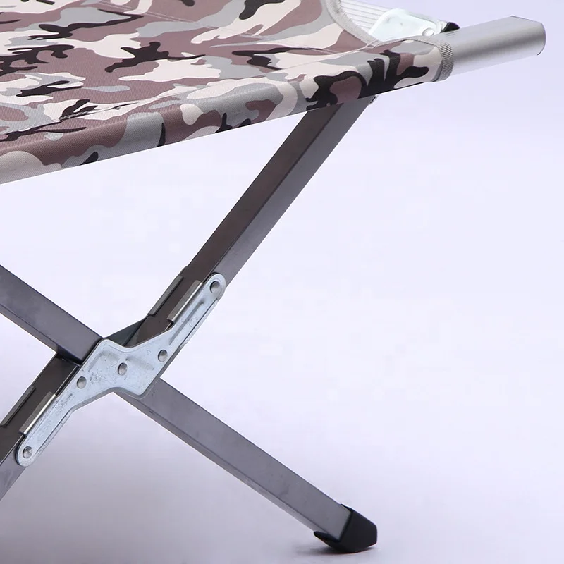 Foldable Camping Bed Folding Outdoor Cot Portable Travel Cot