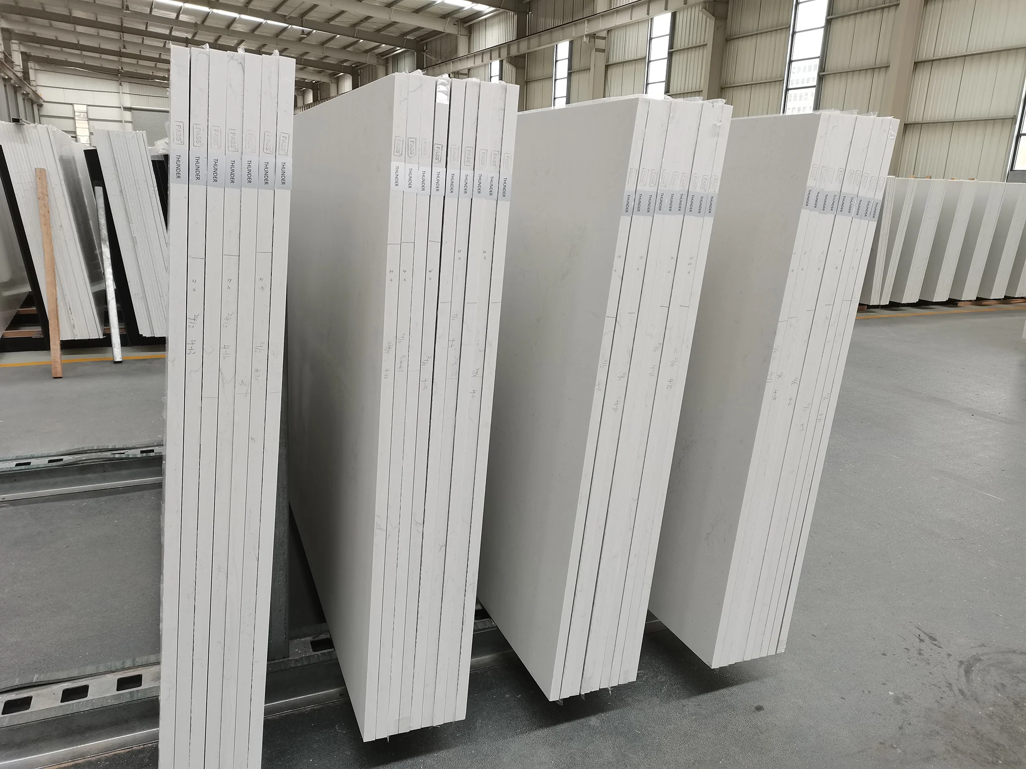 Wholesale Artificial Quartz Stone Marble Look Quartz Stone Countertop for Kitchen Bathroom