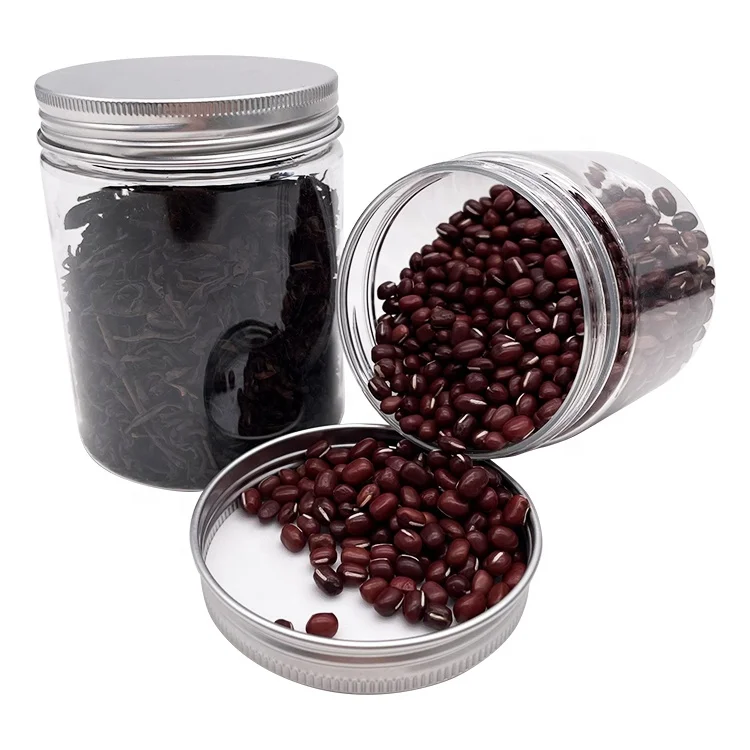 PET plastic jars food packaging flower tea candy biscuit