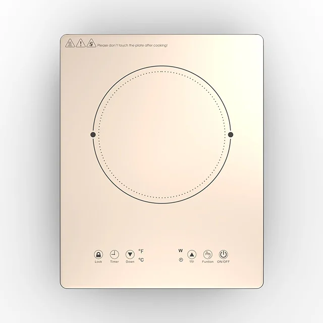 small size single burner with 2000watts power 110v induction cooker electric cooktop