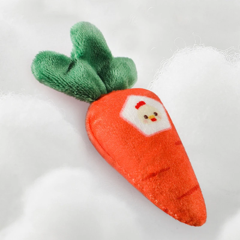 Crinkle Sensory Toys for Babies Carrot Harvest Game Pulling Toy Soft Toddler Montessori Educational Toys