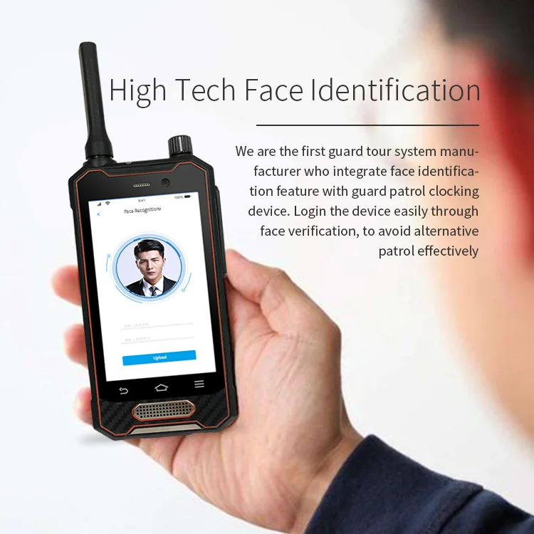 GPRS&GPS RFID Guard Clocking Patrol System Intelligent Android Security Guard Equipment