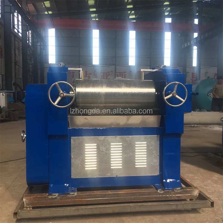 Three Roll Mill Grinding Machine for spices powder