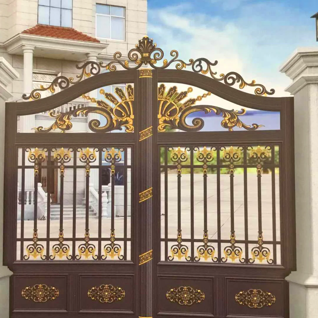 Home residential entrance gate designs for wall compound