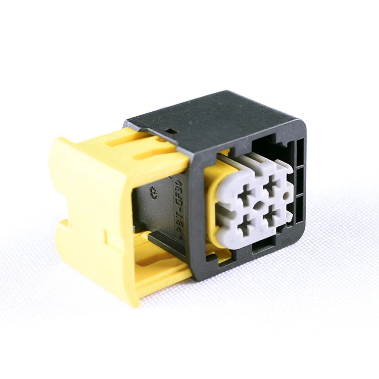 2-1418390-1 CODE B automotive wireharness  female 4 pin connector IP67