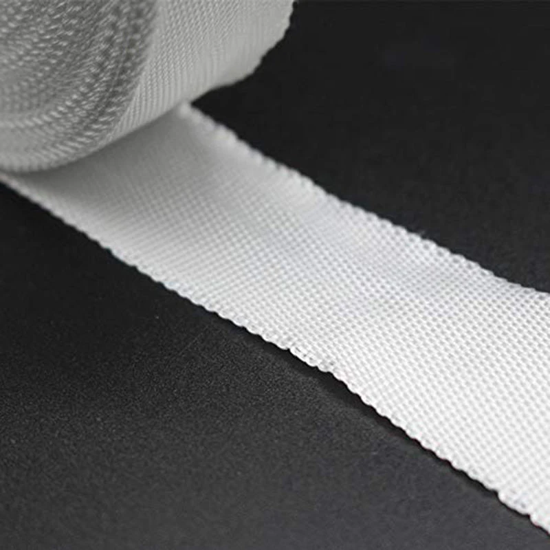 25mm 50mm Cable Insulating Fiberglass Tape Glass Fiber Cloth Trim Strap For Heat Insulation Generators Transformer