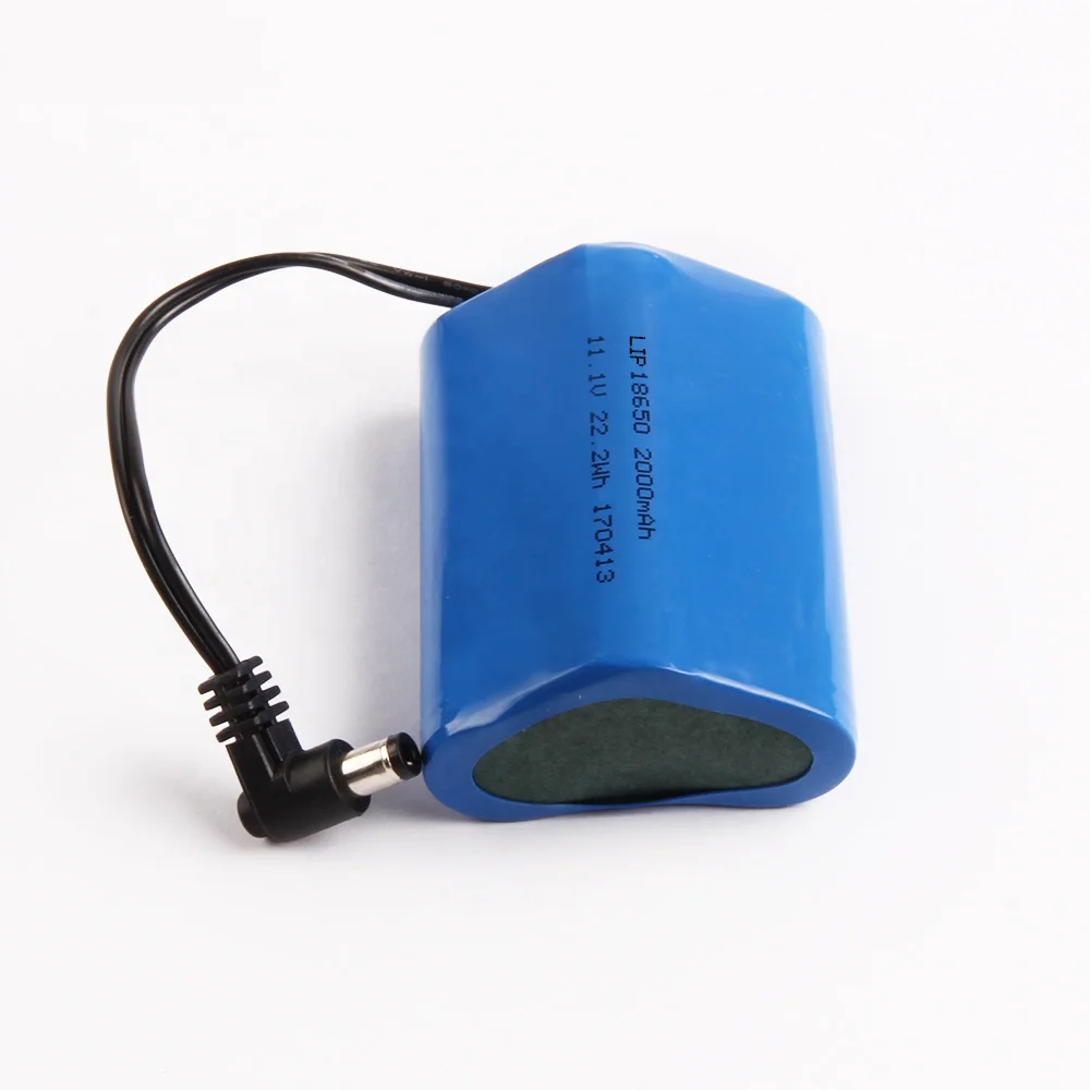 11 1 V 2000mah перезаряжаемый литий-ионный аккумулятор 3s