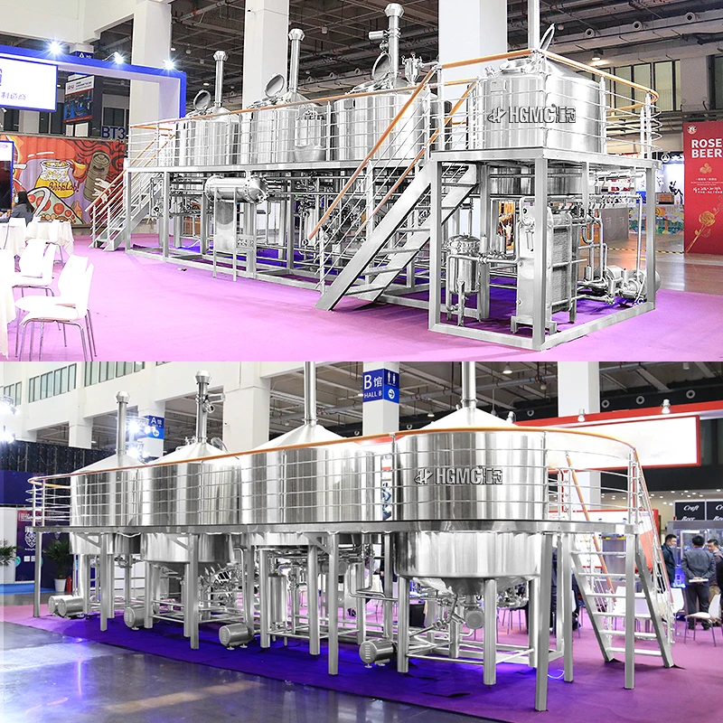 Большое коммерческое пивоваренное оборудование 1000L 2000L 3000L 4000L