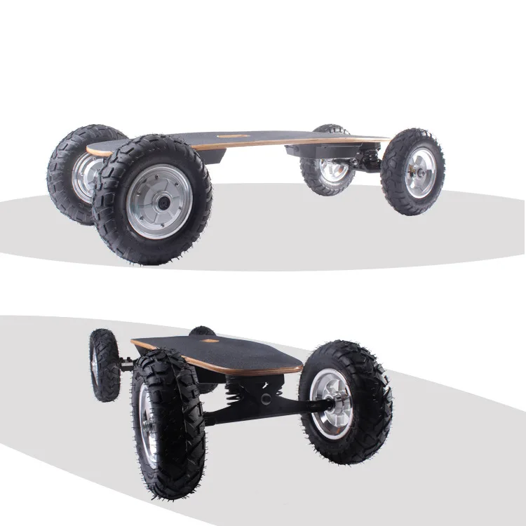 
7 Layers Maple Wood Decks Outdoor Off Road Skate Boards Dual Motor Skate Boards Electric Skateboards 