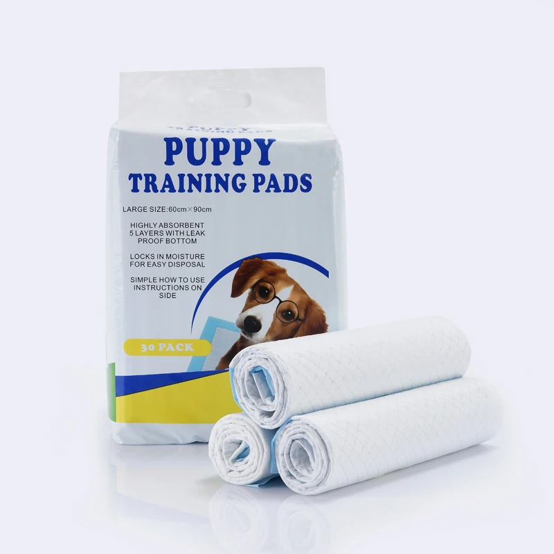 Disposable eco friendly  pet training and puppy underpad biodegradable dog pee pad for pet