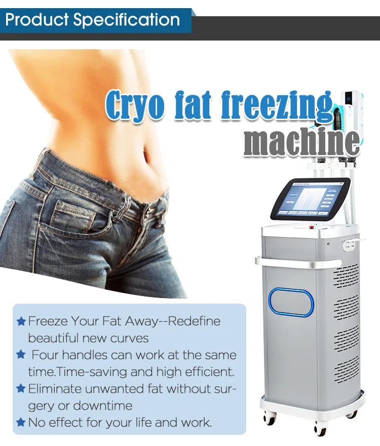 new slim weight loss / cool tech fat body freezing machine