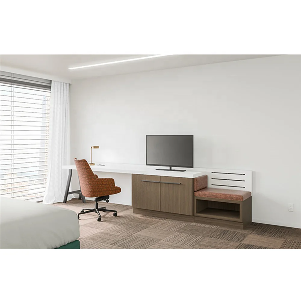 
Hotel Wooden hospitality casegoods Wilsonart laminate American style hilton garden inn 