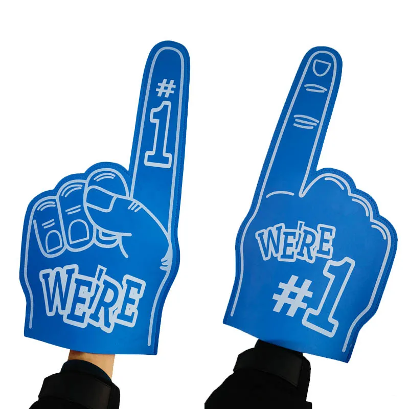 Factory Direct Sales High Quality EVA Foam Hand Palm Foam Fingers For Sports And Cheering