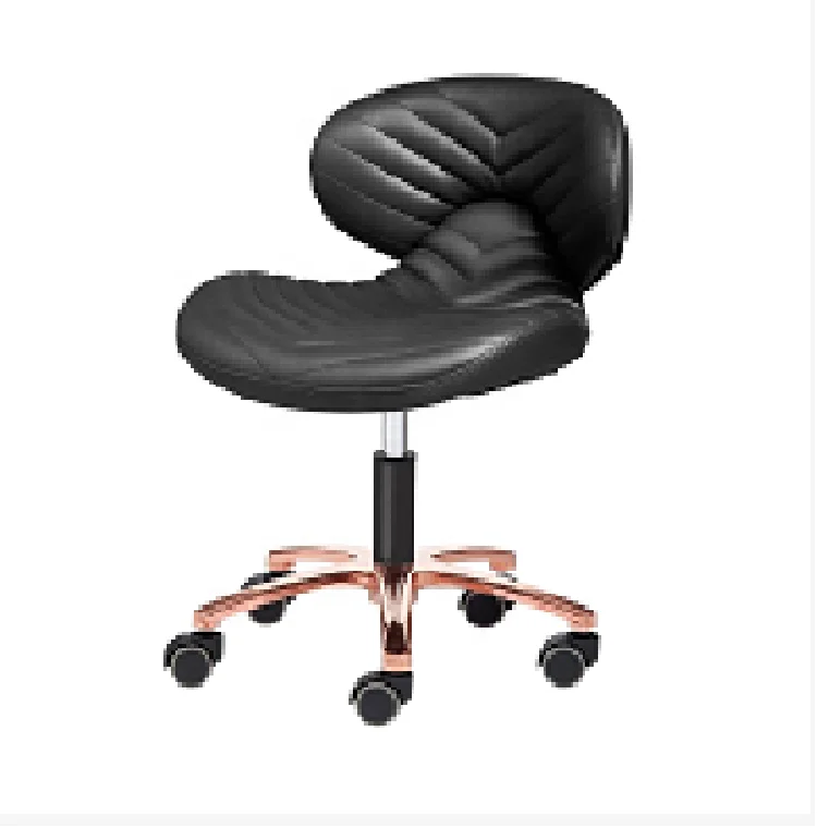 Kisen Manufacturer Professional Produce Barbershop Furniture Beauty SPA Pedicure Technician Stool Master Chair for Massage Table