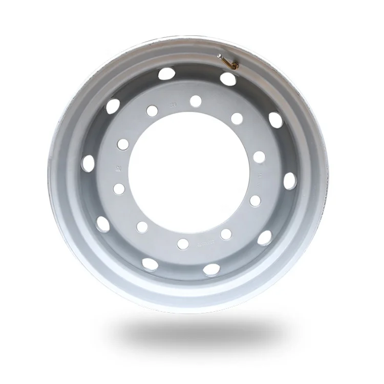 China Factory 22.5x11.75 Inch Steel Rims And Disc Match 13r22.5 Tyre Size Truck Wheels