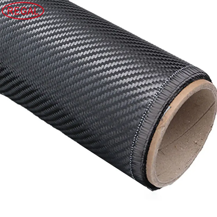 3k 200 gsm Twill Weave Carbon Fiber Fabric Cloth