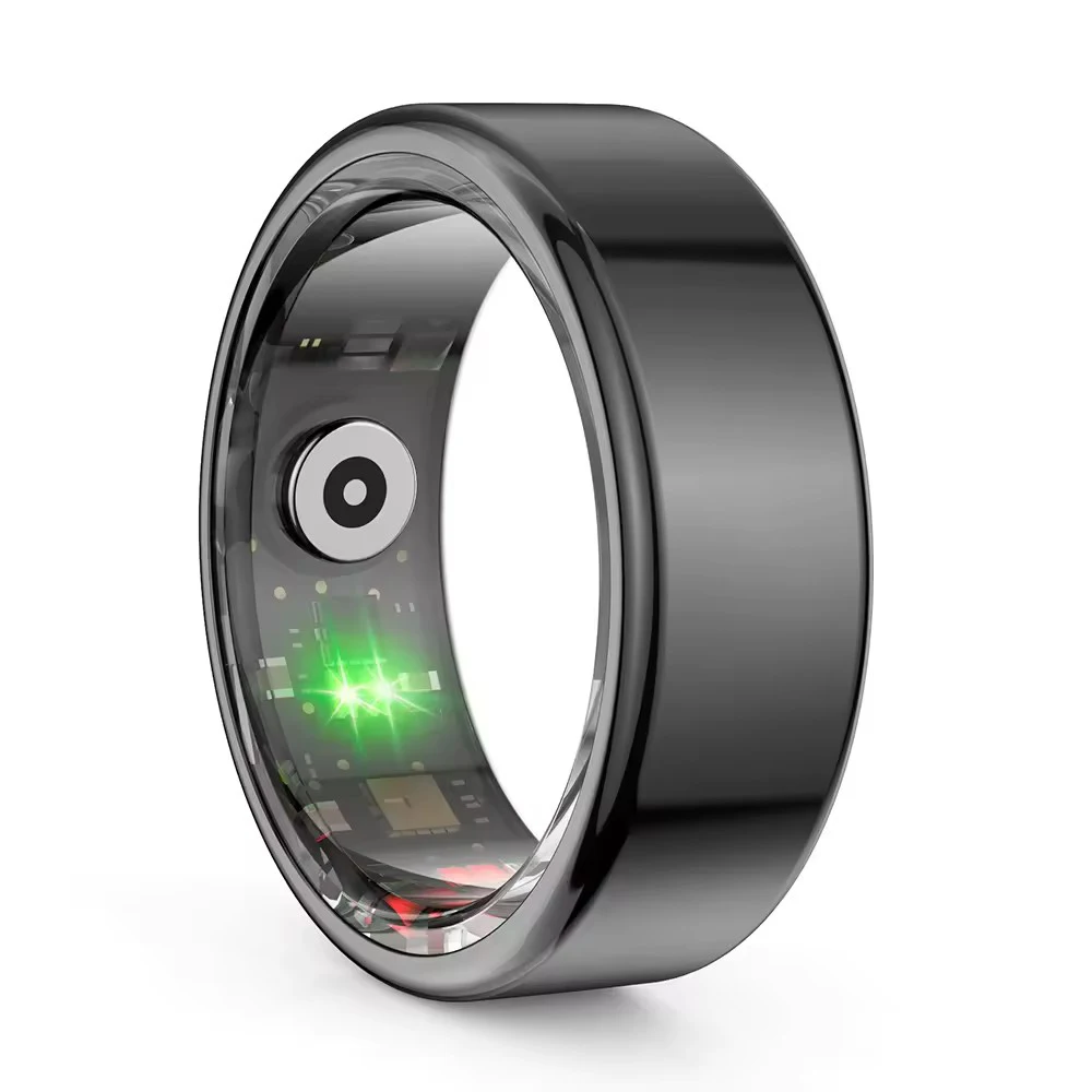 New trend Fashion Health ring finger fitness tracker Heart rate App 5ATM waterproof R02 Smart Ring