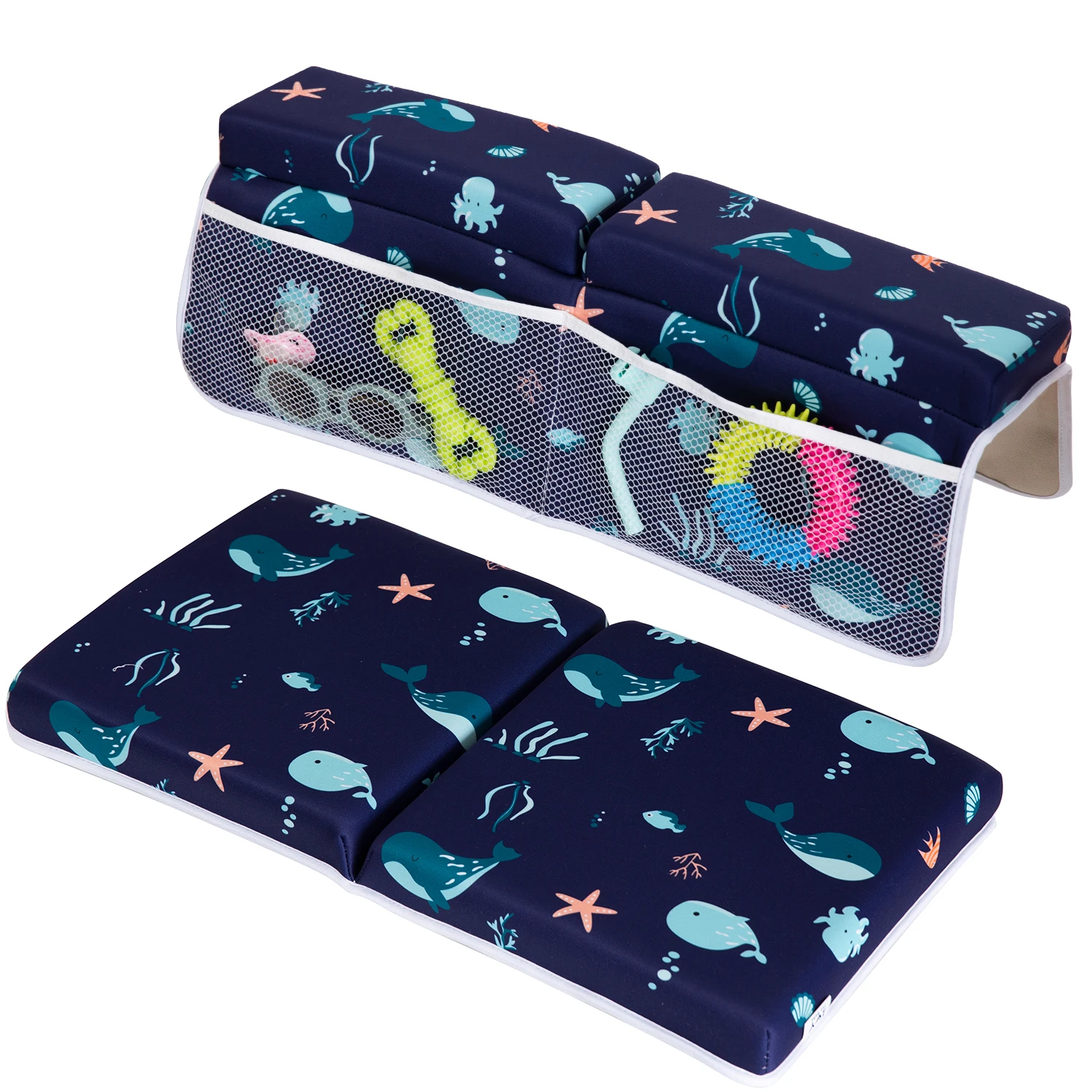 Good Price Factory Customized Baby Bath Custom Thick Neoprene Bath Kneeler and Elbow Rests Mat Machine Washable Kneeling Pad