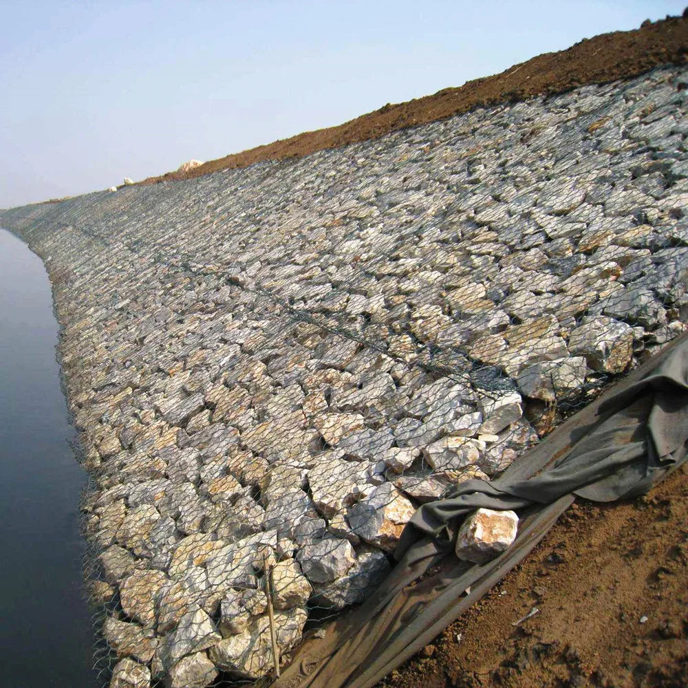 Factory manufacturing standard gabion box 2x1x1m 3x1x1m galvanized gabion basket
