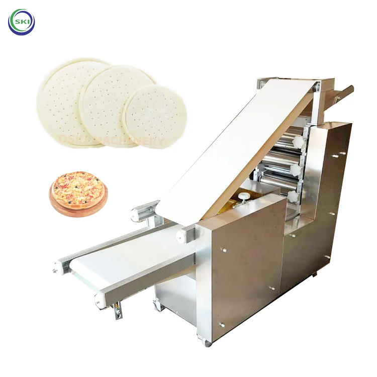Automatic Electric Pizza Maker Dough Press Pizza Crust Making Machine Make Pizza Dough Making Machine