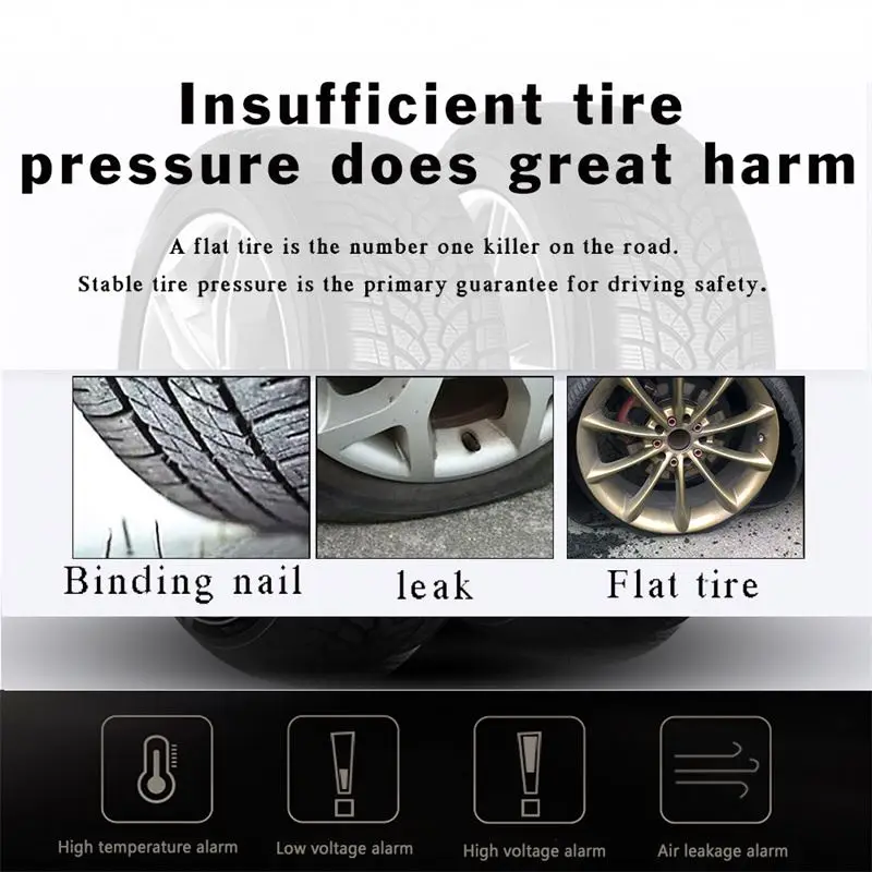 Big Vehicle TPMS for Truck Trailer and Bus Tire Pressure Monitor Monitoring System Tyredog TPMS