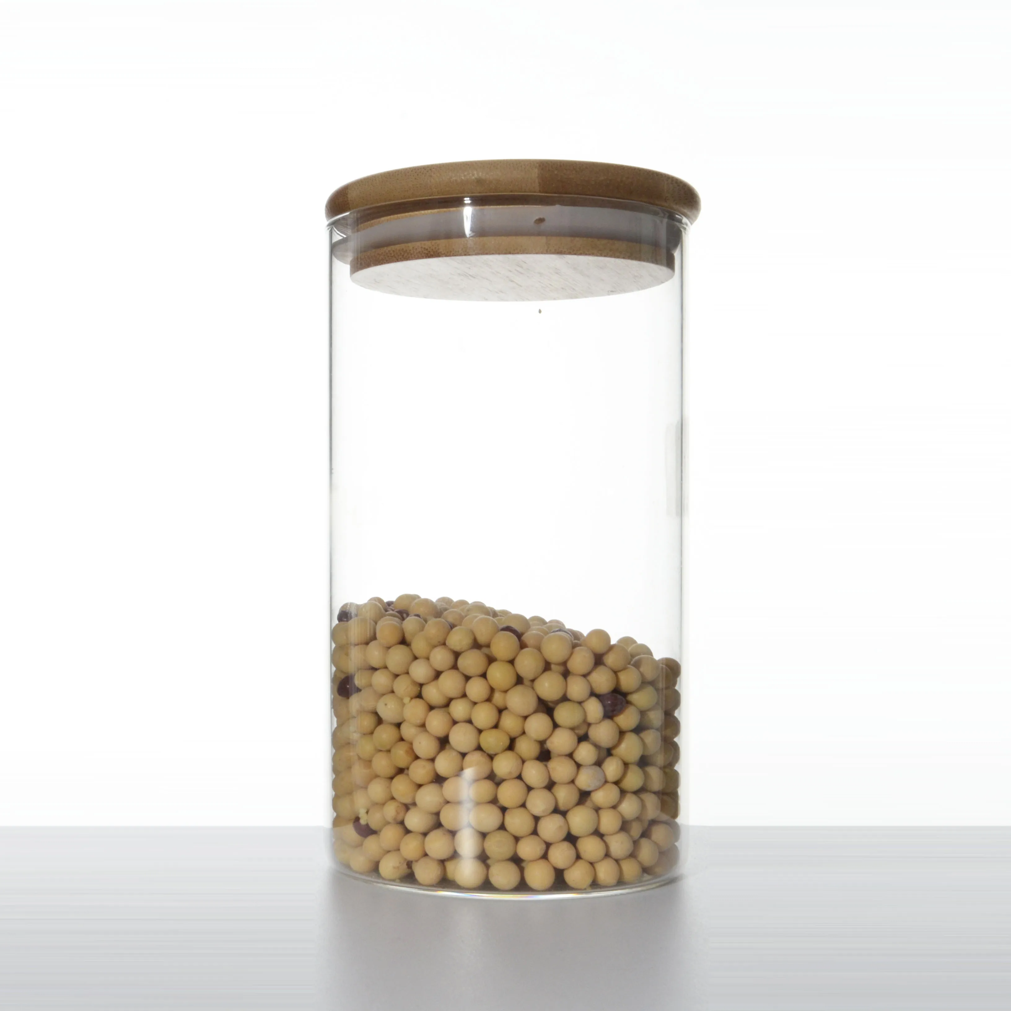 
BJ105-170 боросиликатных стеклянных банок контейнер Топ рот тип сжатия со стеклянным кувшином 