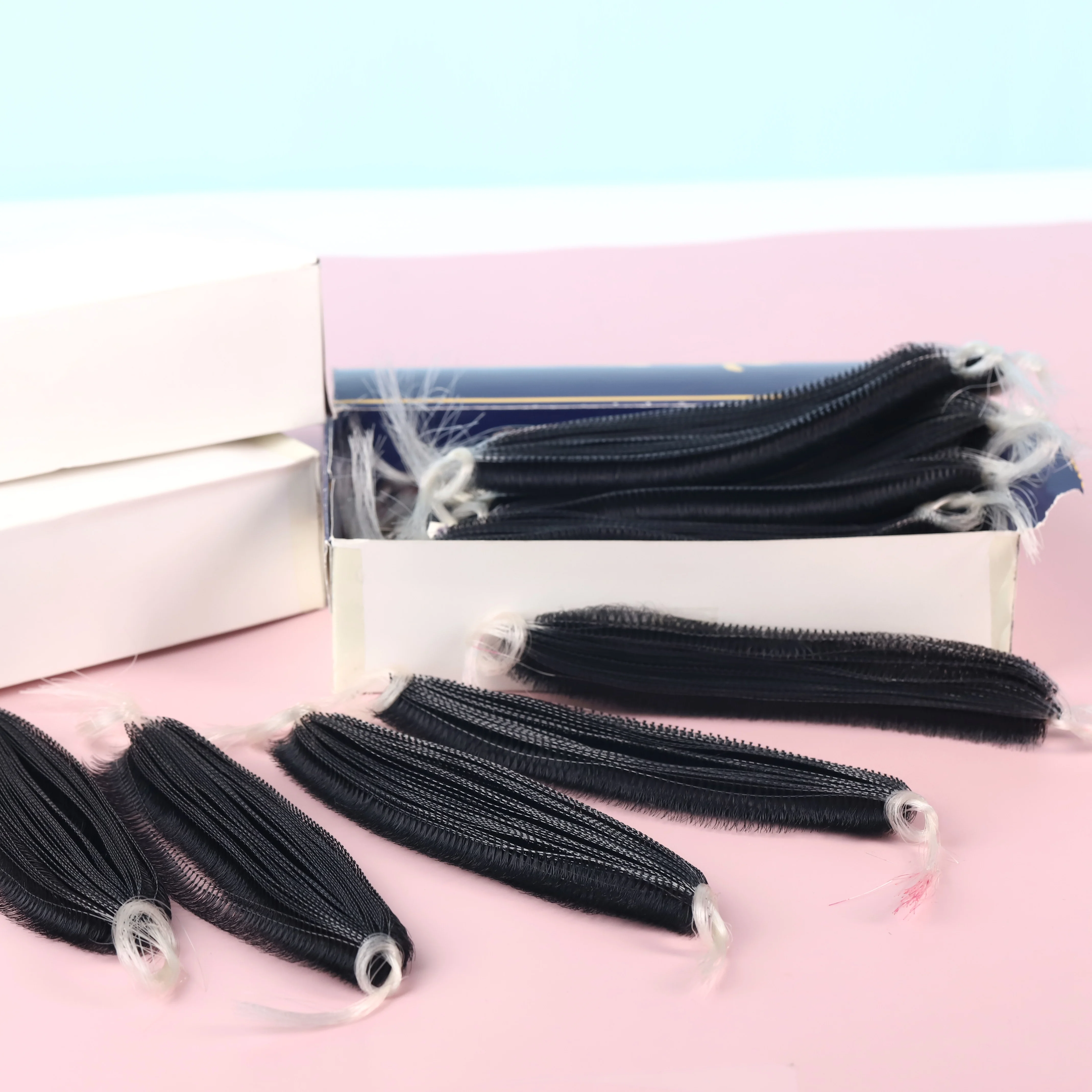 Hot Sale Pre Made Fan Lash Extensions Volume Flare Eyelash Knot Faux Mink Individual False Lashes Cluster Eyelash
