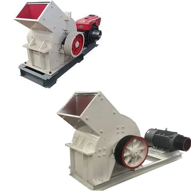 Молотковая дробилка для стеклянных бутылок/Молотковая дробилка для песка и гравия