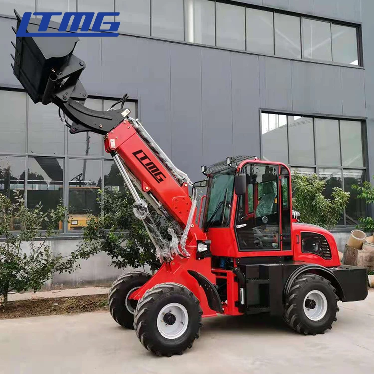 LTMG LT915T hot sale 1.5 ton telehandler boom cost telescopic wheel loader telehandler price mini 1.2t telescopic loader