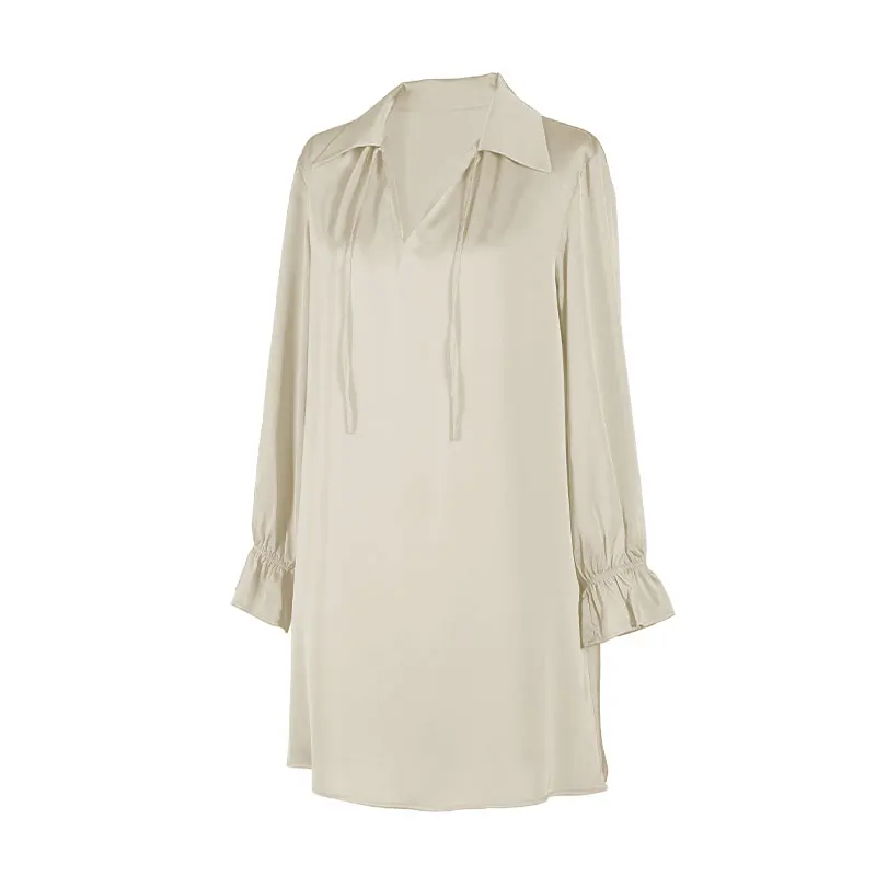 GuiXiu Summer simple leisure ice silk home wear lovely nightdress manufacturers wholesale