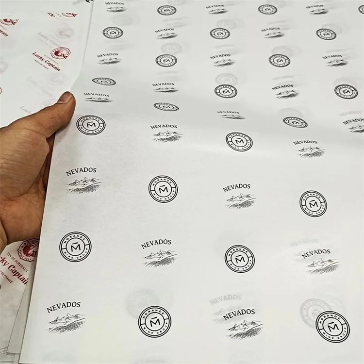 Custom Logo Size Shoes Clothes Wine Flowers Packing Papers Gift Wholesale High Quality Wrapping Paper Tissue Paper