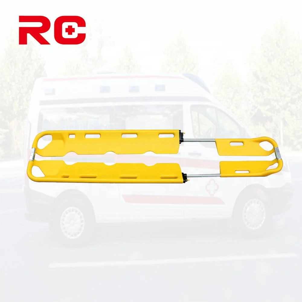 Emergency Rescue Equipment Ambulance Rescue Stretcher Folding Scoop Stretcher Price For Patient Transfer Stretcher