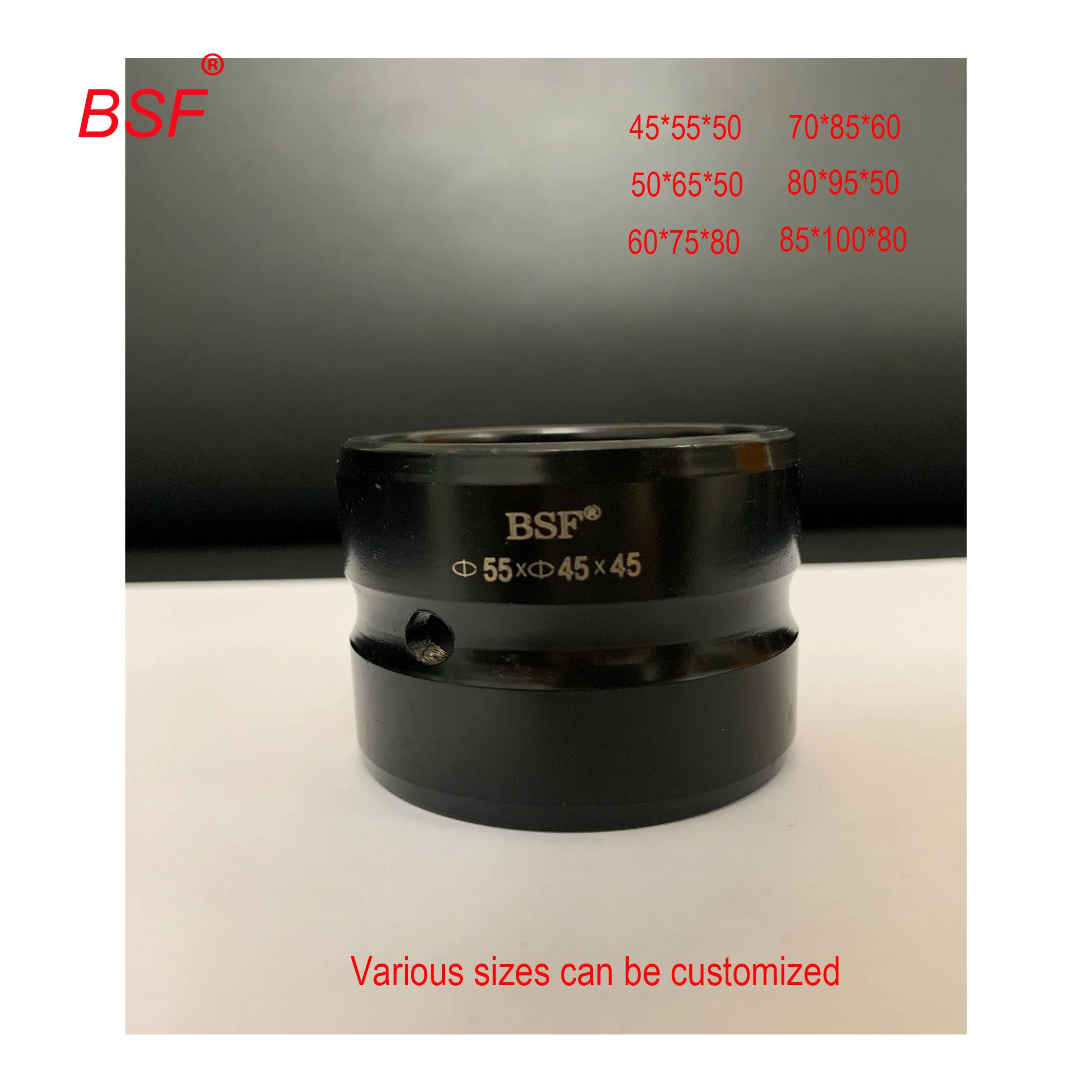 
China Custom Size 40CR Excavator Bucket Bushing, Excavator 90*105*90 Bushing Bearing Manufacturer 
