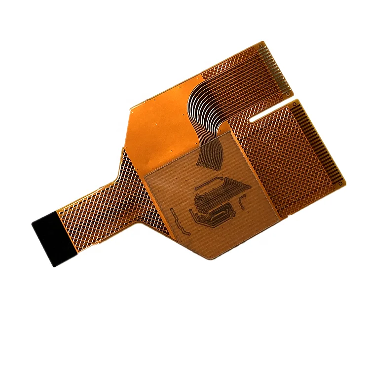 Чипы в сборе ENIG Gold Finger с жесткой прокладкой FPC PCB