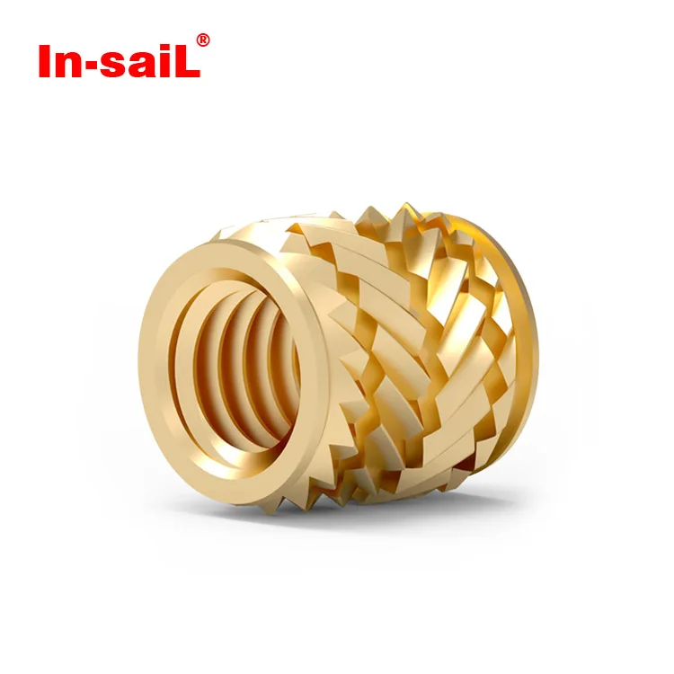 Plastic Bolt and Nut Ultrasonic Nut Plastic Insert Screw Designed for Thermoplastic Plastics