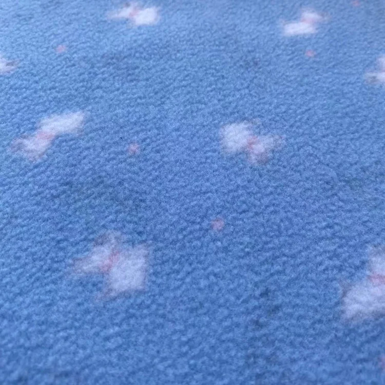 Recycle Polyester Eco Friendly tech fleece One Side Fleece Anti Pilling Circular Knit Textile Fabric For Garment Apparel