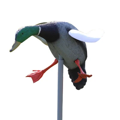 Duck Decoy Motorized Plastic  Hunting Motorized Flying  Duck Bird Decoy for Sare Birds