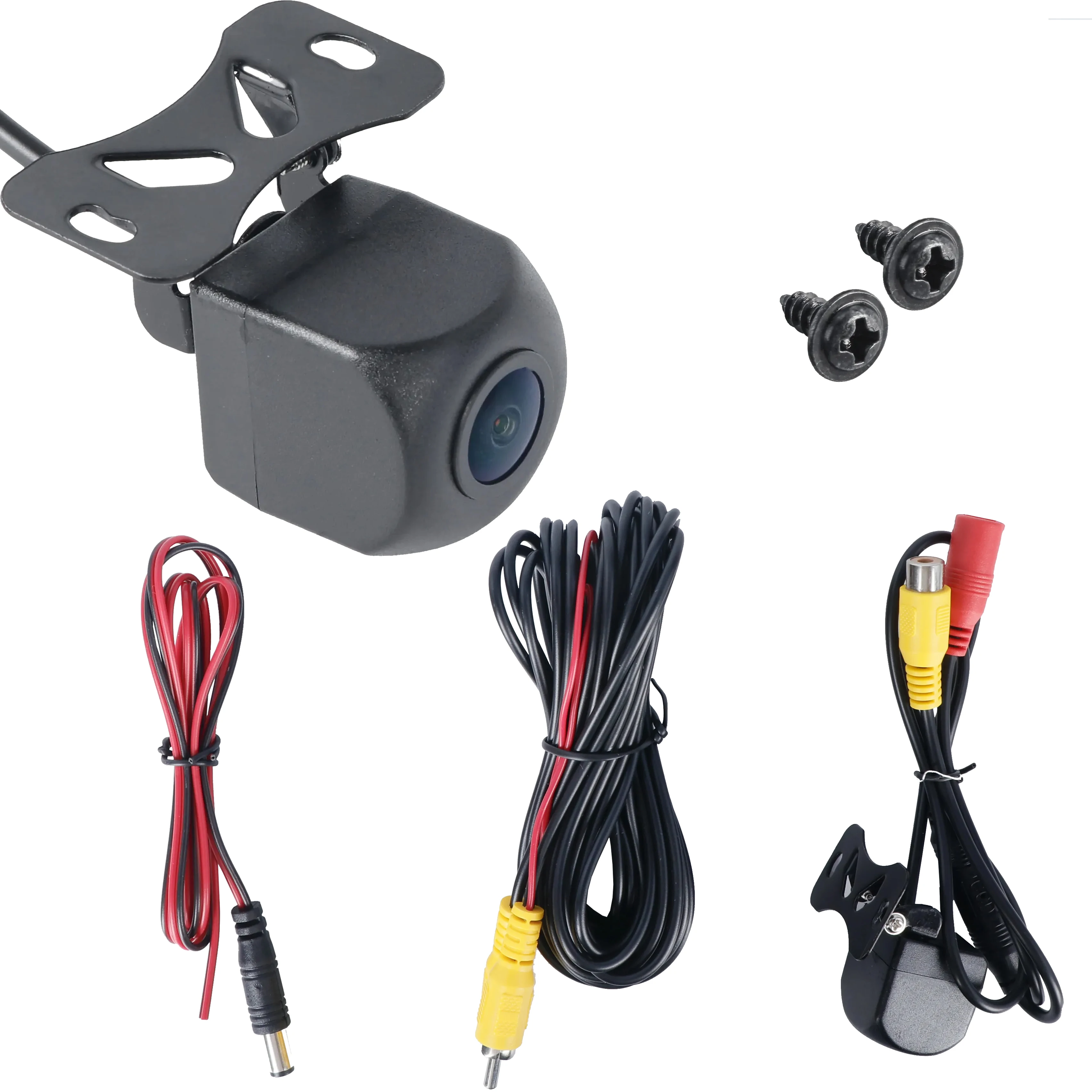 Manufacturer Supply Universal HD Fish-Eye Wide Angle Full Color Car Backup Camera Waterproof Rearview Night Vision ADAS Function