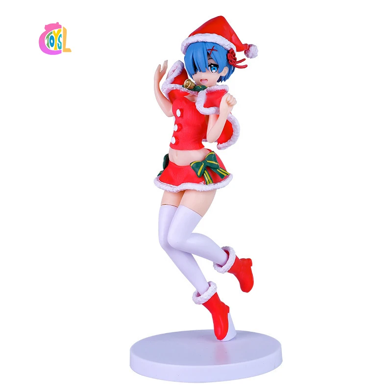 Жизнь в другом мире от нулевой Rem Игрушечная модель фигурка Рождественская Сексуальная статуя аниме